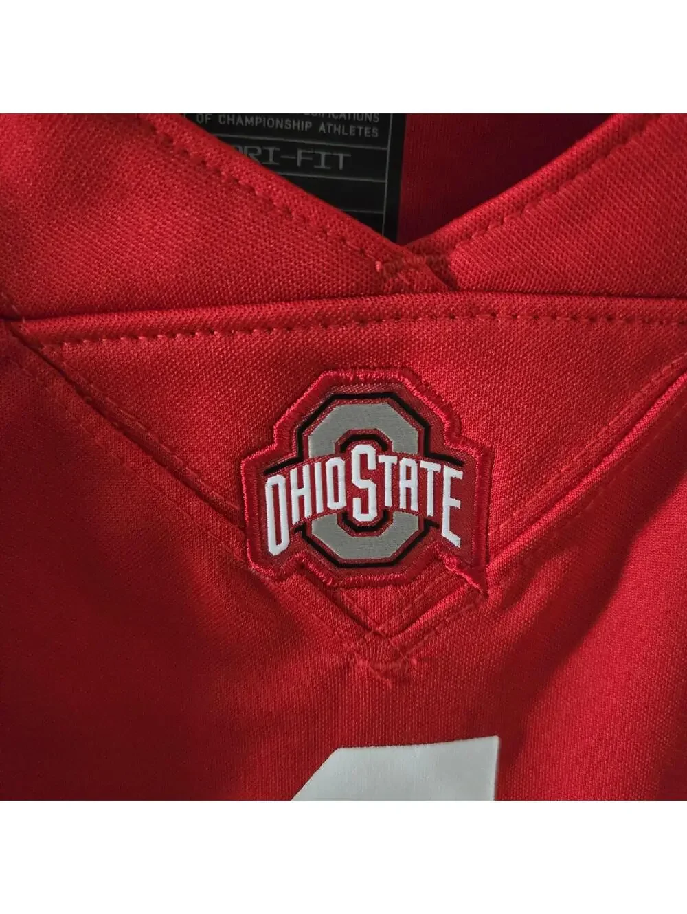 Nike Ohio State Buckeyes #1 Red Youth XL Football Jersey NWT